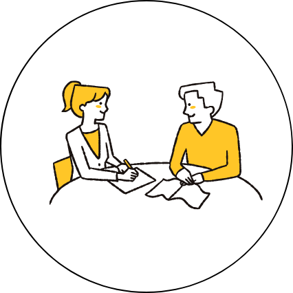 会社や病院の担当者から直接、様々な情報を聞ける！